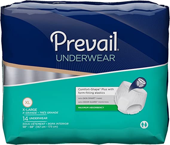 Prevail Incontinence Underwear XL